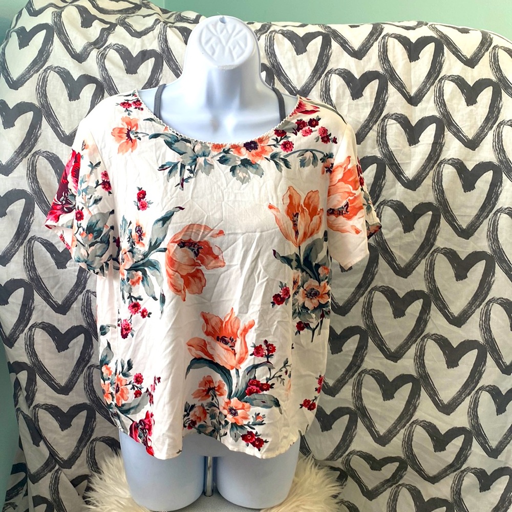 Abercrombie Floral blouse